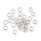 Brass Open Jump Rings, Long-Lasting Plated, Nickel Free, Real Platinum Plated, 5.5x0.7mm, Inner Diameter: 4.5mm