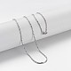 Латунь цепи ожерелья MAK-F013-01P-1