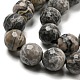 Натуральный камень-карта / камень пикассо / нити из бисера пикассо G-C079-B05-02-4