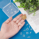 8 стиль латунные застежки-тоглы KK-PH0010-65-3