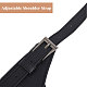 Эластичный пояс из искусственной кожи с бантом AJEW-WH0248-537-5