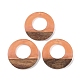 Подвески из смолы и дерева WOOD-F015-14E-1
