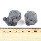 Кулоны из флокированной смолы FIND-A052-07L-3