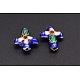 Бусины ручной работы перегородчатой FIND-PW0024-25A-1