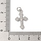 Подвески из латуни и кубического циркония KK-L216-054P-02-3