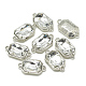 Соединители звеньев сплава стекла PALLOY-T038-10x14mm-01-1