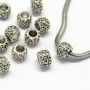 Сплавочные европейские бусины PALLOY-S079-069AS