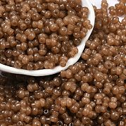 Стеклянные бусины прозрачных цветов SEED-R001-01O