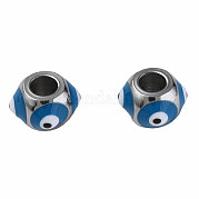 201 эмалированная бусина из нержавеющей стали STAS-N087-59-06P