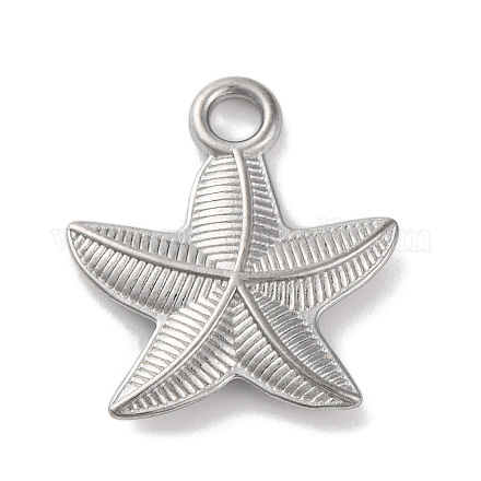 Подвески из нержавеющей стали 304 с тематикой океана STAS-M072-05B-P-1