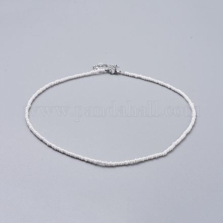 Стекла семян бисера ожерелья NJEW-JN02466-06-1