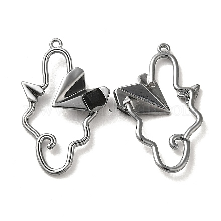 Подвеска из стекла и бумаги PALLOY-K001-075B-01-1