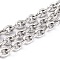 Tarnish Resistant 304 Stainless Steel Rolo Chains, Unwelded, with Spool, Stainless Steel Color, Link: 7x5.5x1.5mm, about 32.8 Feet(10m)/roll