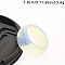 Opalite Plain Band Rings, 12mm, Inner Diameter: 18mm