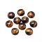 Natural Tiger Eye Cabochons, Half Round/Dome, 8x4mm