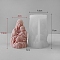 Virgin Mary Goddess Statue Candle Silicone Molds, For DIY Candle Making, White, 111x79x67mm