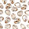 Preciosa® MAXIMA Crystal Fancy Stones, Czech Crystal, 435 16 301 Baroque Pear, Dura Foiling, 00030 235 Honey, 18x13mm