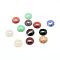 Natural & Synthetic Gemstone Cabochons, Mixed Style, Half Round, Mixed Color, 20x6.5mm