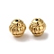 304 Stainless Steel Beads, Bicone, Real 18K Gold Plated, 8x8mm, Hole: 1.2mm
