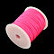 Nylon Thread, Deep Pink, 1mm, about 153.1 yards(140m)/roll