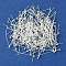 Brass Ball Head pins, Cadmium Free & Lead Free, Silver, 30x0.5mm, 24 Gauge, Head: 2mm