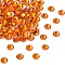Preciosa® MAXIMA Crystal No Hotfix Flatback Stones, Czech Crystal, Dura Foiling, Round(438 11 615 Chaton Rose), 90310 Sun, SS8(2.3~2.5mm)