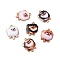 Alloy Pendants, Cadmium Free & Nickel Free & Lead Free, Dog, Mixed Color, 23.5x18.5x2.5mm, Hole: 2mm