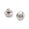 Non-Tarnish 202 Stainless Steel Charms Flat Round Charm, Stainless Steel Color, 5x5mm, Hole: 1mm