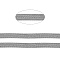 Tarnish Resistant 304 Stainless Steel Mesh Chains/Network Chains, Unwelded, with Spool, Stainless Steel Color,6mm, about 32.8 Feet(10m)/roll