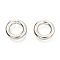 Non-Tarnish 304 Stainless Steel Open Jump Rings, Round Ring, Stainless Steel Color, 11x2.5mm, Inner Diameter: 6.5mm