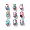 Natural Imperial Jasper Beads, Dyed, Rice, Pink, 14.5x10mm, Hole: 1.4mm