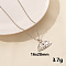 Stainless Steel Triangle with Evil Eye Pendant Necklaces, Cable Chain Necklaces