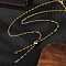 304 Stainless Steel Singapore Chain Necklace Making, with 304 Stainless Steel Lobster Claw Clasps, Golden, 17.36 inch(44.1cm), 2mm