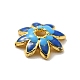 Многолепестковые колпачки из эмали из сплава FIND-G029-02G-04-4