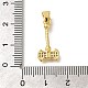 Стойки обшивки латунь микро проложить Циркон подвеску KK-Z086-66G-06-3