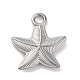 Подвески из нержавеющей стали 304 с тематикой океана STAS-M072-05B-P-1
