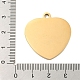 Подвески из нержавеющей стали 201 с вакуумным покрытием pvd STAS-L079-25G-02-3
