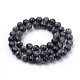 Натуральные нити бус из ларвикита G-S259-06-12mm-2