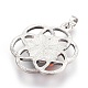Природные и синтетические Gemstone подвески KK-F756-05-3