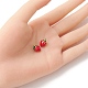 2шт латунные эмалированные подвески KK-YW0001-80-4