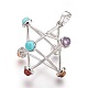 Природные и синтетические Gemstone подвески KK-F756-03P-1