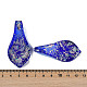 Lampwork большие кулоны FOIL-K003-01E-3