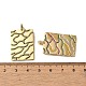 Латунные подвески из микро-паве KK-R162-041G-3