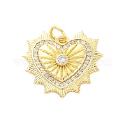 Латунные микро проложить кубического циркония подвески KK-D325-61G-03