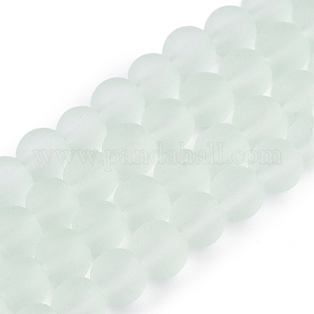 Прозрачные стеклянные бусины GLAA-S031-4mm-29-1