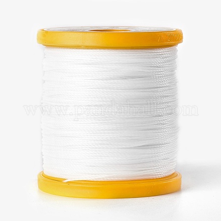 Круглый вощеный полиэфирный шнур YC-E004-0.65mm-N634-1