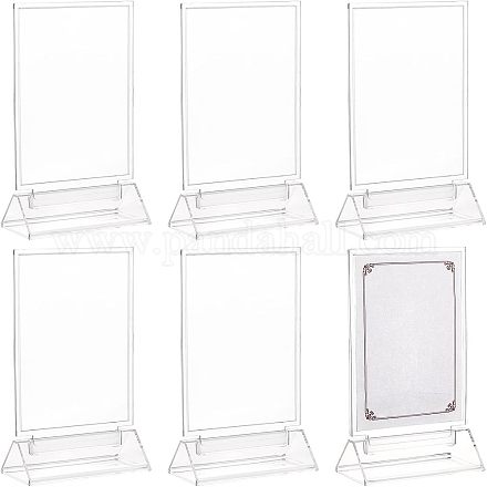 Акриловая витрина t-образной формы ODIS-WH0018-60-1