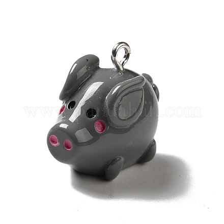 Подвески из непрозрачной смолы RESI-P021-02P-1