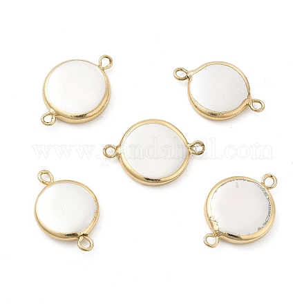 Подвески с жемчужными соединителями PEAR-P004-56KCG-1