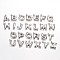 Tarnish Resistant 201 Stainless Steel Charms, Random Mixed Letters, 15.2x13x3mm, Hole: 1.2mm